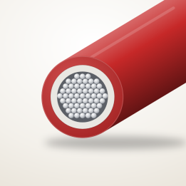 Skyline Solar DC 4 mm² Red