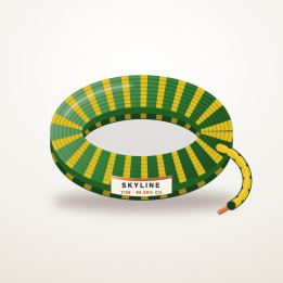 Skyline 7/36 Earth Wire Green-Yellow